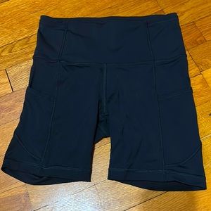 Lululemon shorts.  side pockets. Size 4